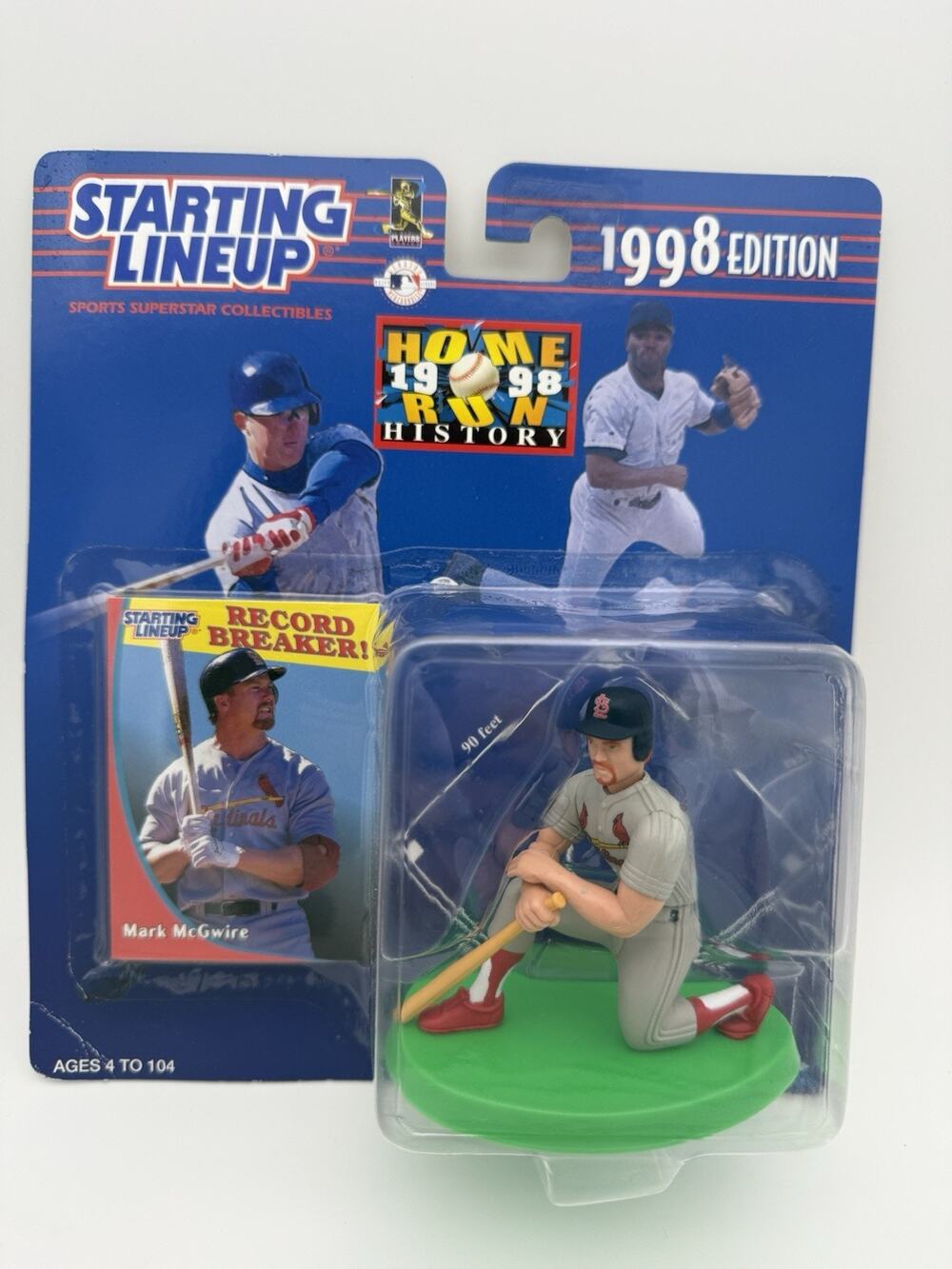 1998 Vintage MLB Starting Lineup Mark McGwire St. Louis Cardinals Figure